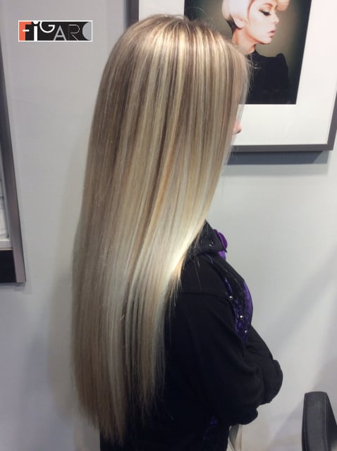 Airtouch Highlights Toronto. We use Olaplex L'oreal Goldwell