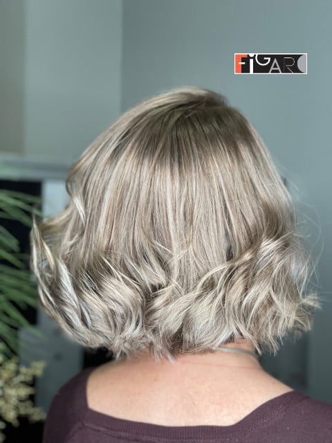 Air Touch Highlights by Award winning  Figaro Salon-BEST in Toronto.