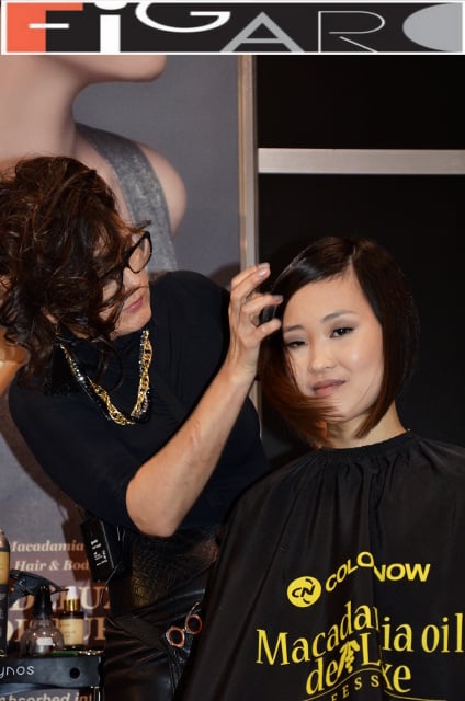 A Line Bob Cut ash Brown Asian Hair at ABA TORONTO 16 by Figaro - Best Toronto's hair Salon