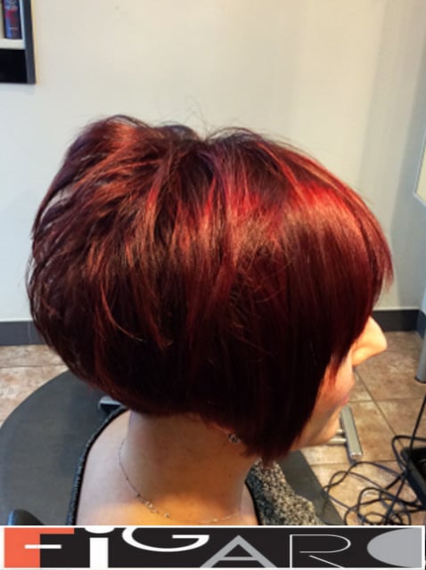 Red balayage ideas by Figaro Hair Salon