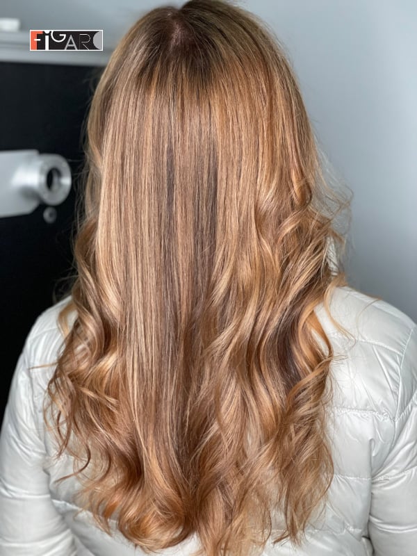 2021 Honey Balayage Figaro Salon good hair Toronto