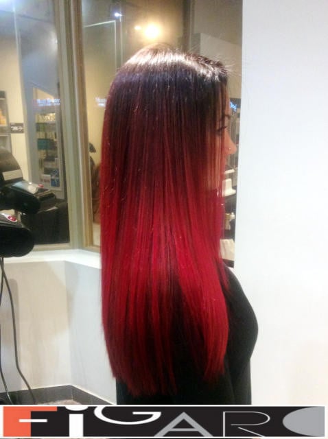 Best Red Balayage in Toronto  Red Balayage Highlitghts 