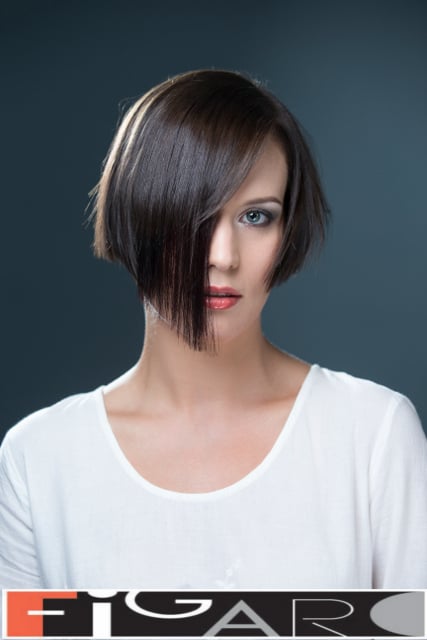 Graduated Bob Fine HairStyle by Figaro - Best Toronto's hair Salon