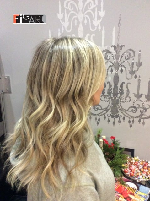 Airtouch Highlights Toronto. We use Olaplex L'oreal Goldwell