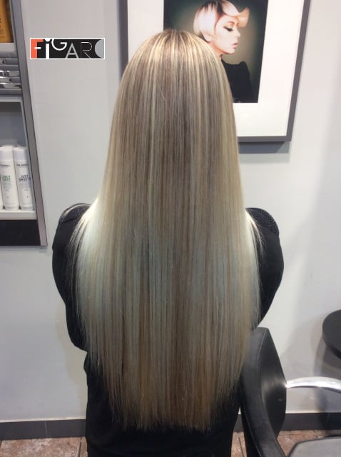 Airtouch Highlights Toronto. We use Olaplex L'oreal Goldwell
