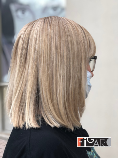 Blond hair coloring ideas by Figaro Hair Salon Toronto