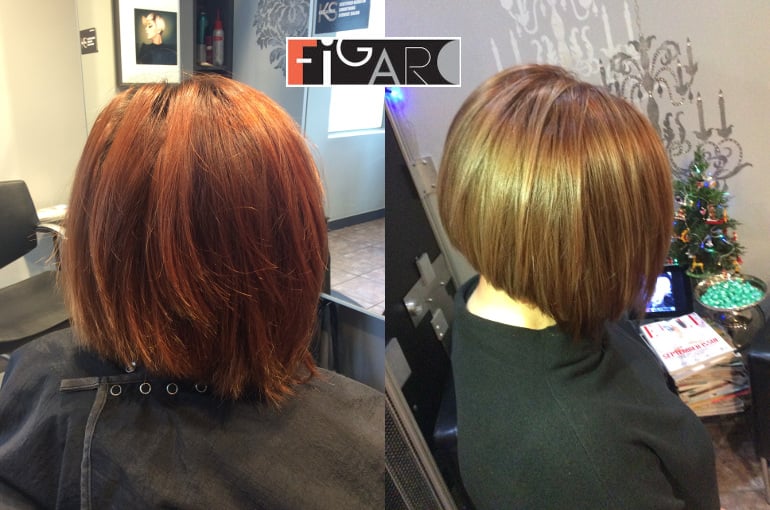 Best hair color correction in Toronto