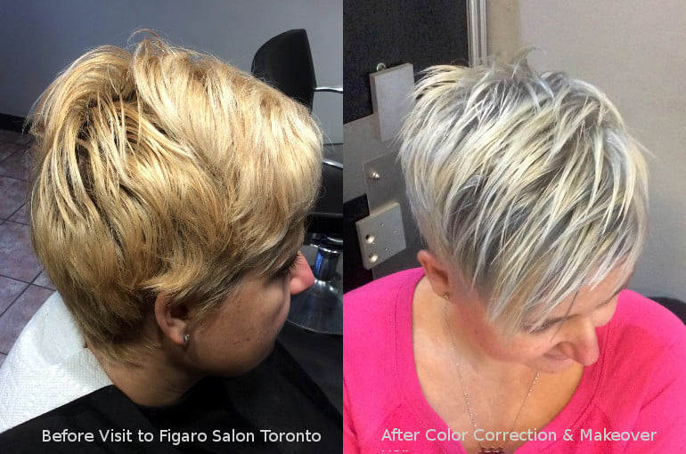 Best hair color correction in Toronto