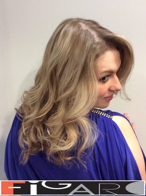 Blond Highlights by Award winning Figaro Salon in Toronto