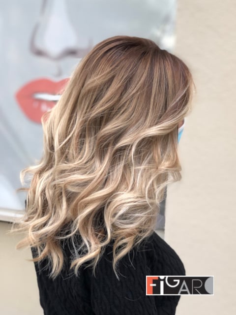 Sombre Highlights by Figaro Hair Salon Toronto