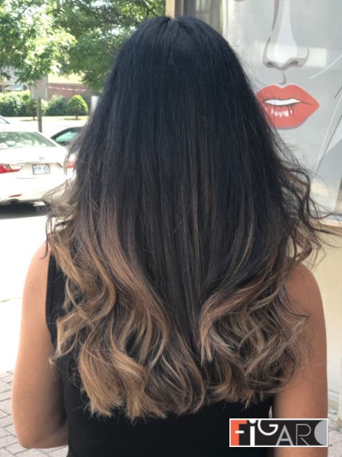 Sombre Highlights by Figaro Hair Salon Toronto