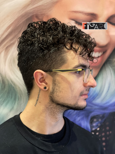 Body Perm for men done by Lina 2022 figaro salon