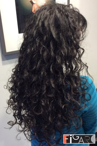 Spiral Permanent wave done by Best Hair Salon In Toronto