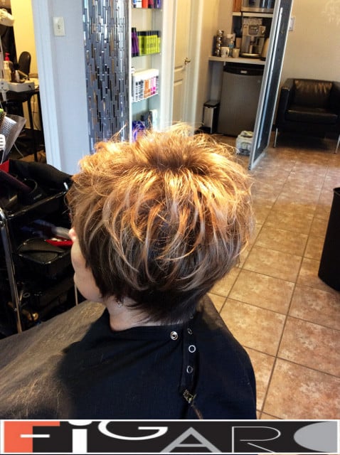 BALAYAGE HAIR Pixie Cut