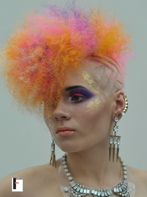 Fashion undercut by Elena Art Director of Figaro Hair Salon Toronto