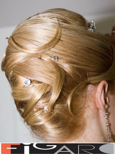 Bridal Updos by best hair salon in Toronto