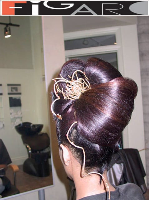 Bridal Updo Hairstyle by Figaro - Best Toronto's hair Salon